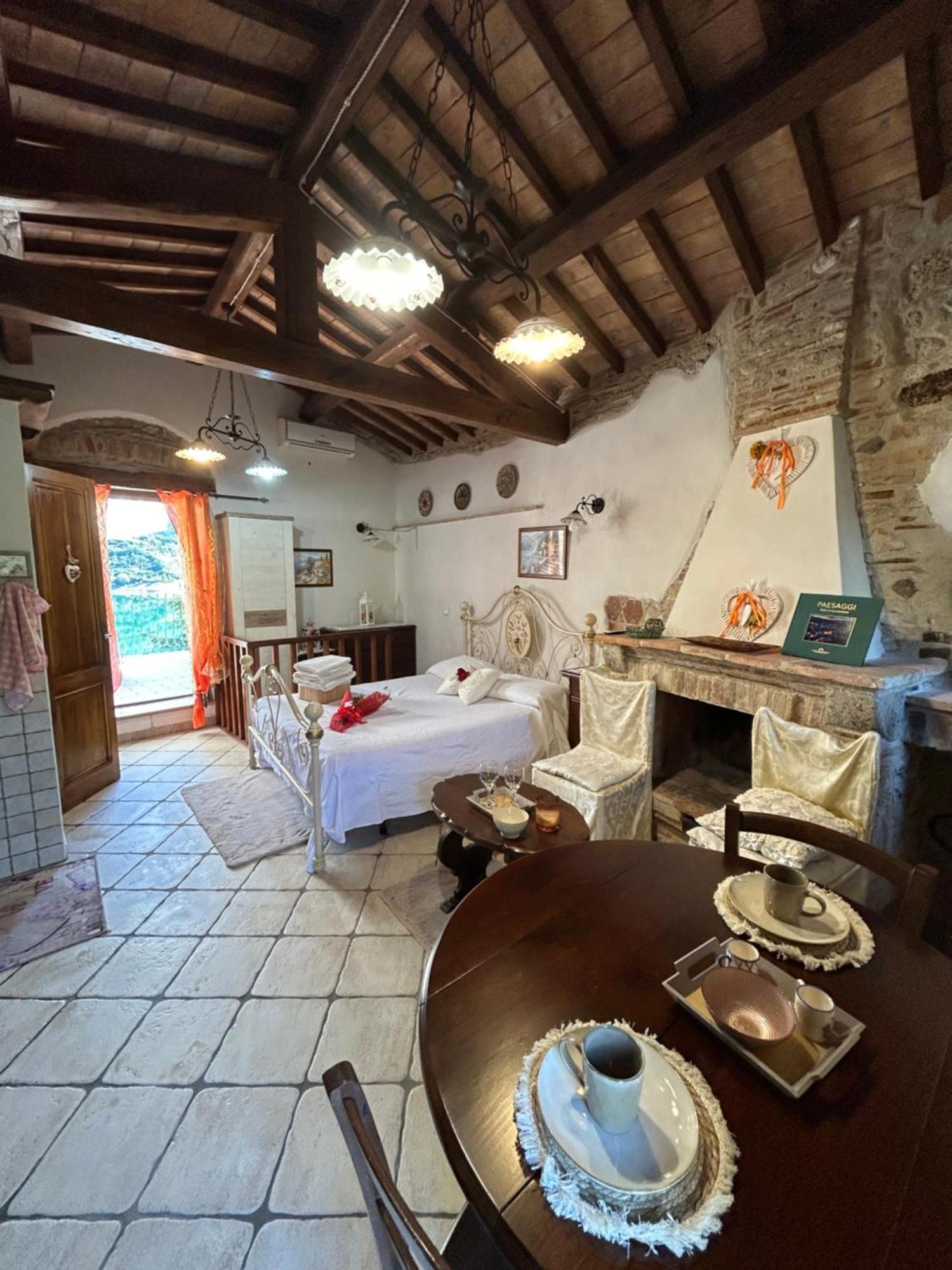 B&B La Casetta Sul Lago Colle di Tora Eksteriør billede